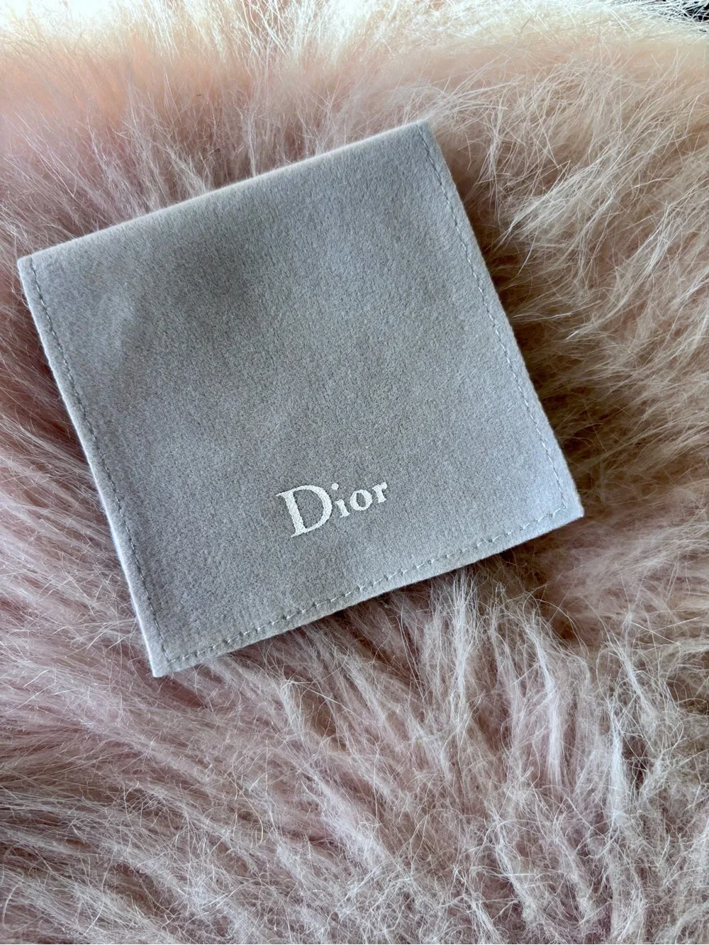 Dior Jewelry Gift Box set with Branded Ribbon, tissue and pouch